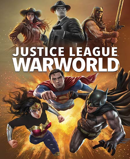 دانلود انیمیشن لیگ عدالت: دنیای جنگ 2023 زیرنویس فارسی  نسخه کامل