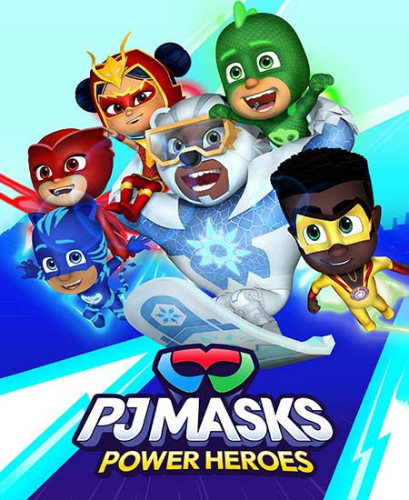 دانلود انیمیشن ابرقهرمانان نقابدار PJ Masks Power Heroes 2023  لینک مستقیم
